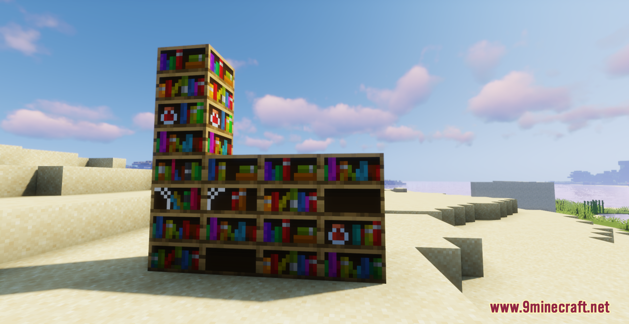 Better Bookshelves Resource Pack (1.21, 1.20.1) - Texture Pack 10