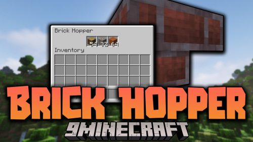 Brick Hopper Mod (1.21.1, 1.20.1) – Rudimentary Hopper Thumbnail