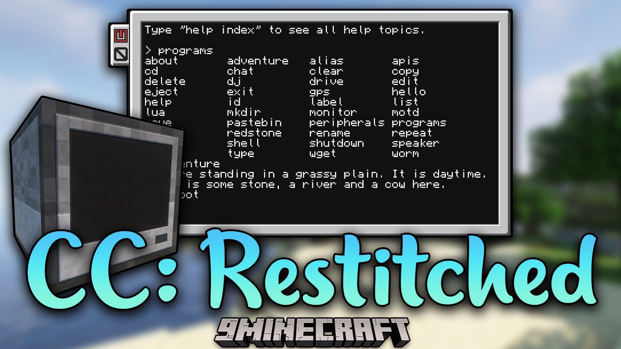CC Restitched Mod (1.19.3, 1.18.2) - Programming in Minecraft 1