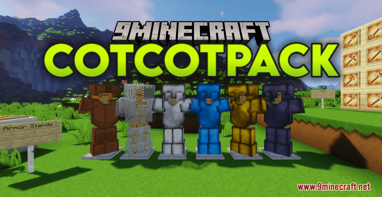 CotCotPack Resource Pack (1.20.6, 1.20.1) - PvP Texture Pack 1