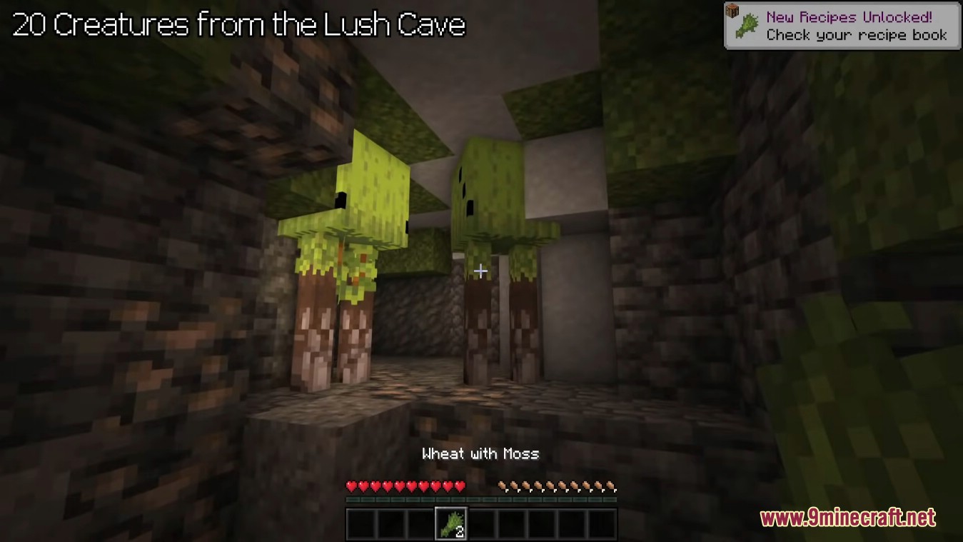 Creatures From The Lush Caves Mod (1.18.2) - All The Creatures Mod 4