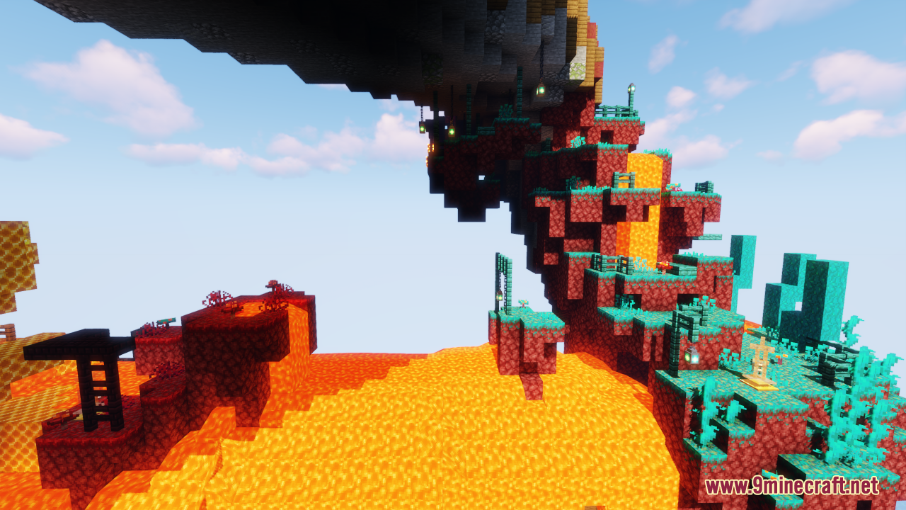 DNA Parkour Map (1.21.1, 1.20.1) - Can You Reach The Top Of The DNA 6