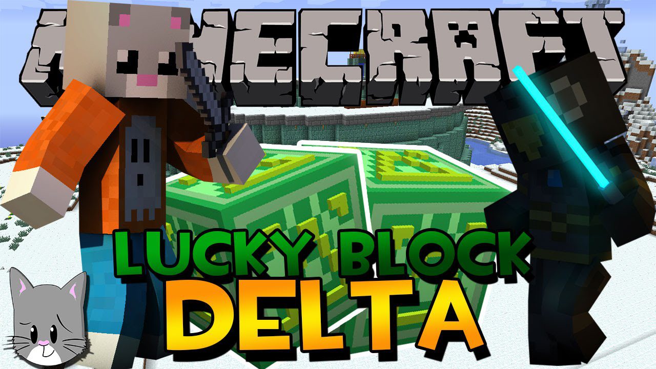 Delta Lucky Block Mod (1.12.2, 1.8.9) - Omega Tools Not Flashy Enough? 1