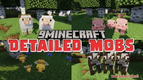 Detailed Mobs Resource Pack (1.20.6, 1.20.1) – Texture Pack Thumbnail