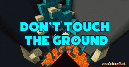 Don’t Touch The Ground Map (1.21.1, 1.20.1) – Slab, Fence, Ladder Parkour and More! Thumbnail