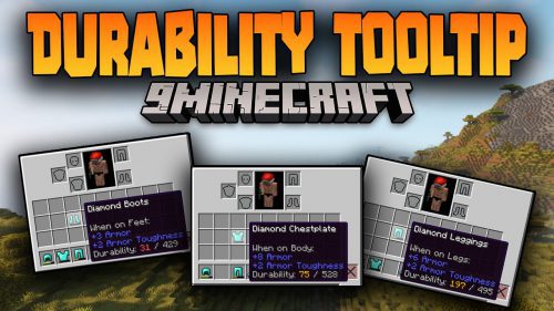 Durability Tooltip Mod (1.21, 1.20.1) – Number Visualized Durability Thumbnail