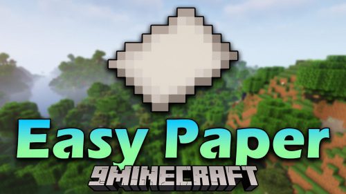 Easy Paper Mod (1.19.4, 1.18.2) – New Methods to Produce Paper Thumbnail