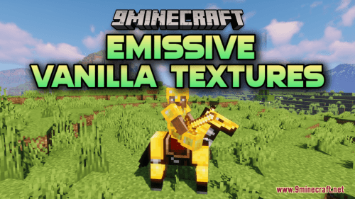 Emissive Vanilla Textures Resource Pack (1.20.6, 1.20.1) – Texture Pack Thumbnail