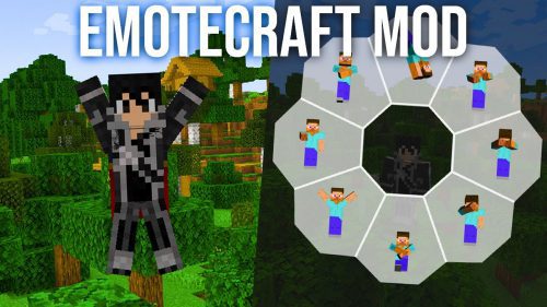 Emotecraft Mod (1.20.4, 1.19.4) – Create Your Own Emotes Thumbnail