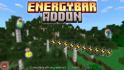 Energy Bar Addon (1.21, 1.20) – MCPE/Bedrock Mod Thumbnail