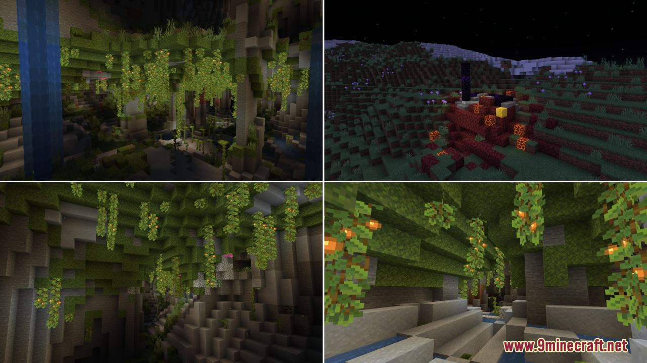 Enhanced Night Vision Resource Pack (1.20.6, 1.20.1) - Texture Pack 13