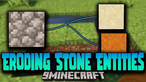 Eroding Stone Entities Mod (1.20.4, 1.19.4) – Sand Farming Thumbnail