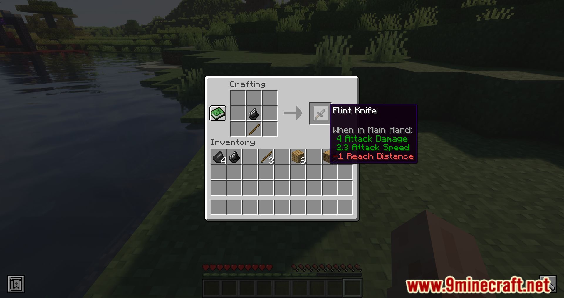 Flint Instead of Wood Mod (1.19, 1.18.2) - Flint-Based Tools 5