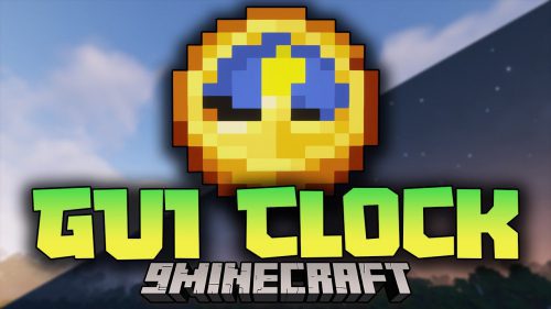 GUI Clock Mod (1.21, 1.20.1) – Detailed Clock Time Thumbnail