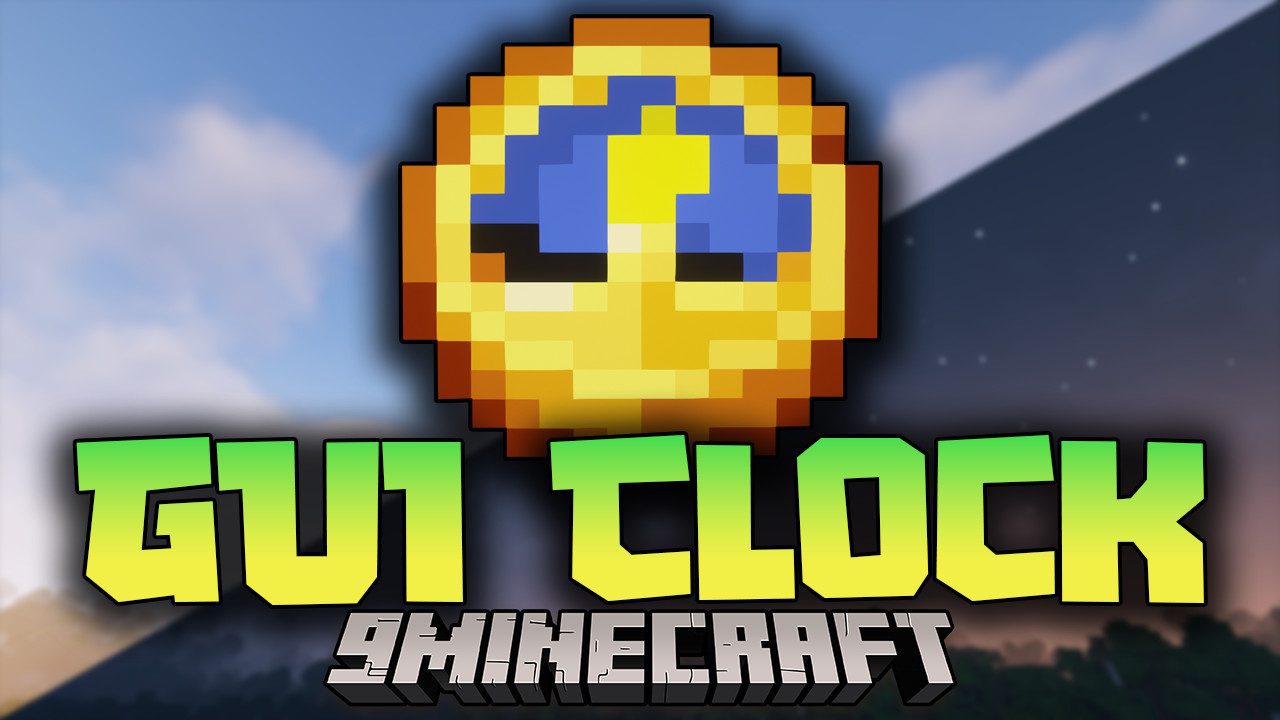 GUI Clock Mod (1.20.4, 1.19.4) - Detailed Clock Time 1