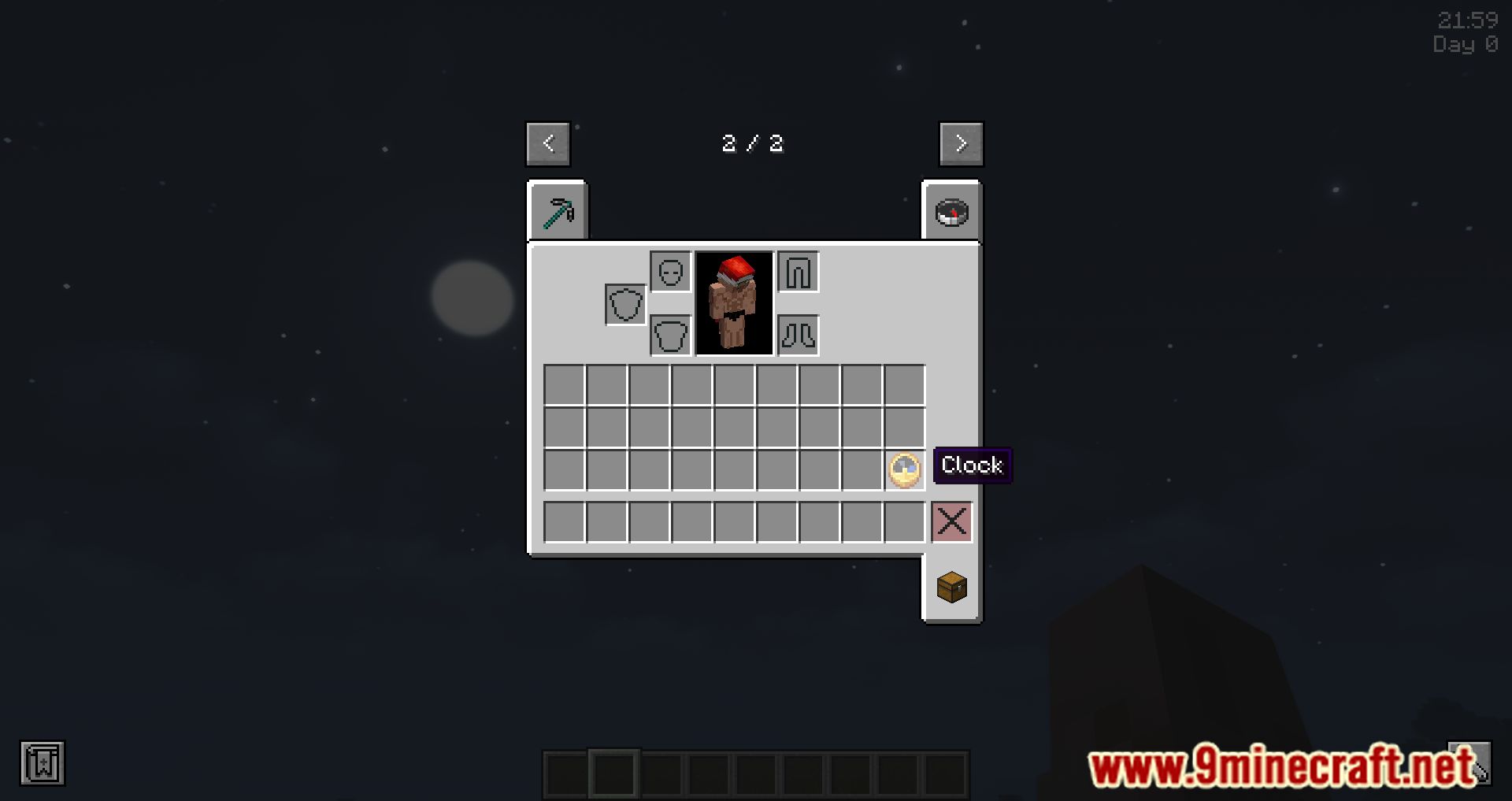 GUI Clock Mod (1.20.4, 1.19.4) - Detailed Clock Time 5