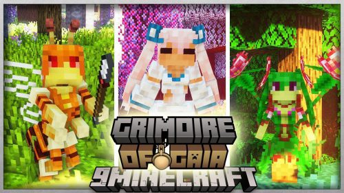 Grimoire of Gaia Mod (1.21.1, 1.20.1) – Mobs & Monster Girls Thumbnail