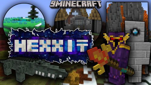 Hexxit Modpack (1.12.2, 1.5.2) – A Dangerous Hidden World Thumbnail