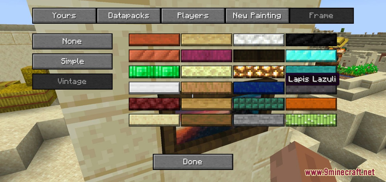 Immersive Paintings Mod (1.19.4, 1.18.2) - Craft a Custom Painting 12