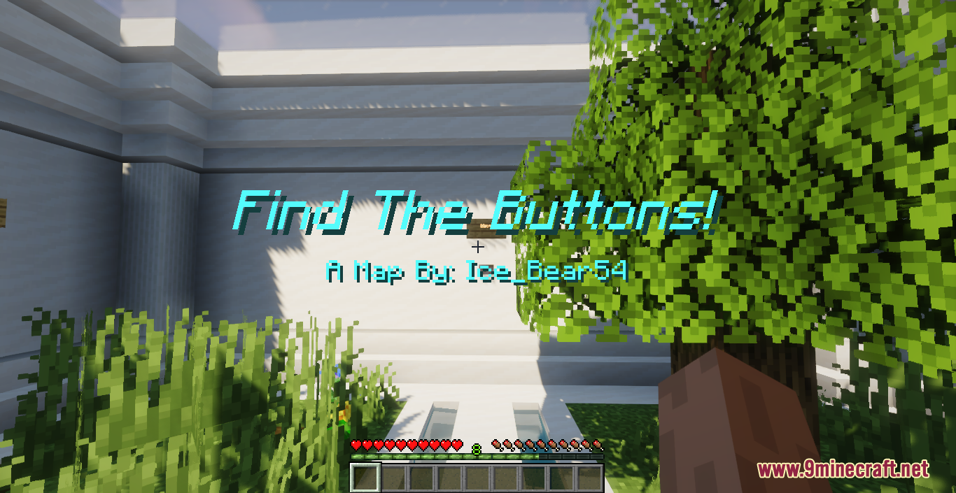 Impossible Buttons Map (1.20.4, 1.19.4) - Beat Minecraft with the Help of Buttons 2