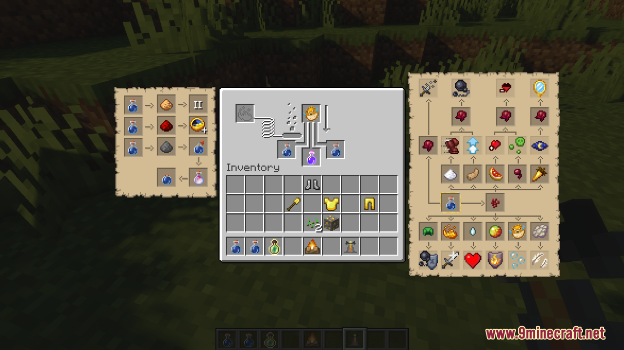 In-Game Brewing Guide Resource Pack (1.20.6, 1.20.1) - Texture Pack 3