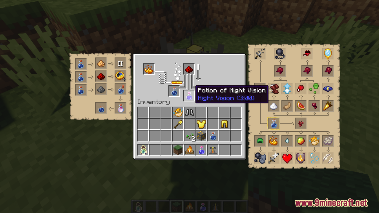 In-Game Brewing Guide Resource Pack (1.20.6, 1.20.1) - Texture Pack 6