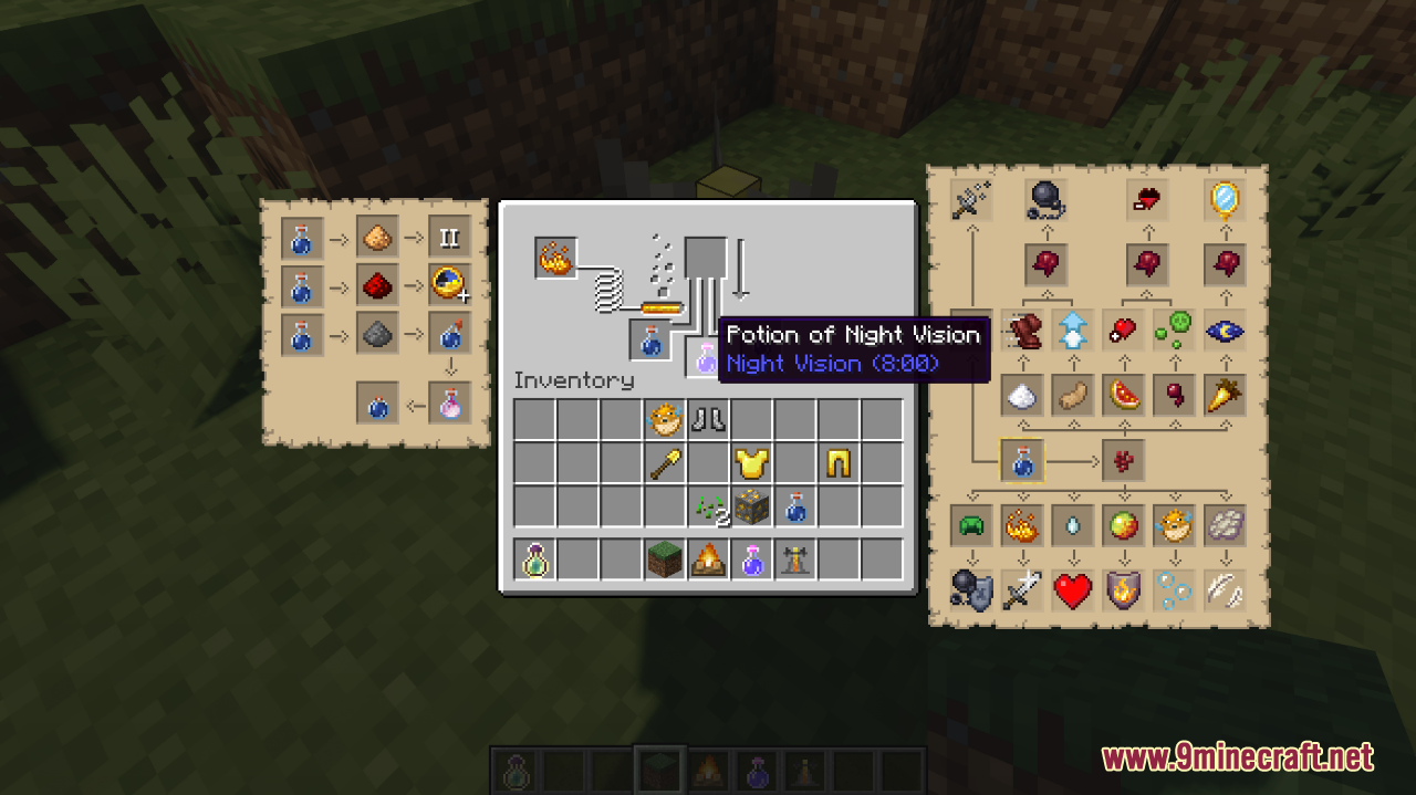 In-Game Brewing Guide Resource Pack (1.20.6, 1.20.1) - Texture Pack 7