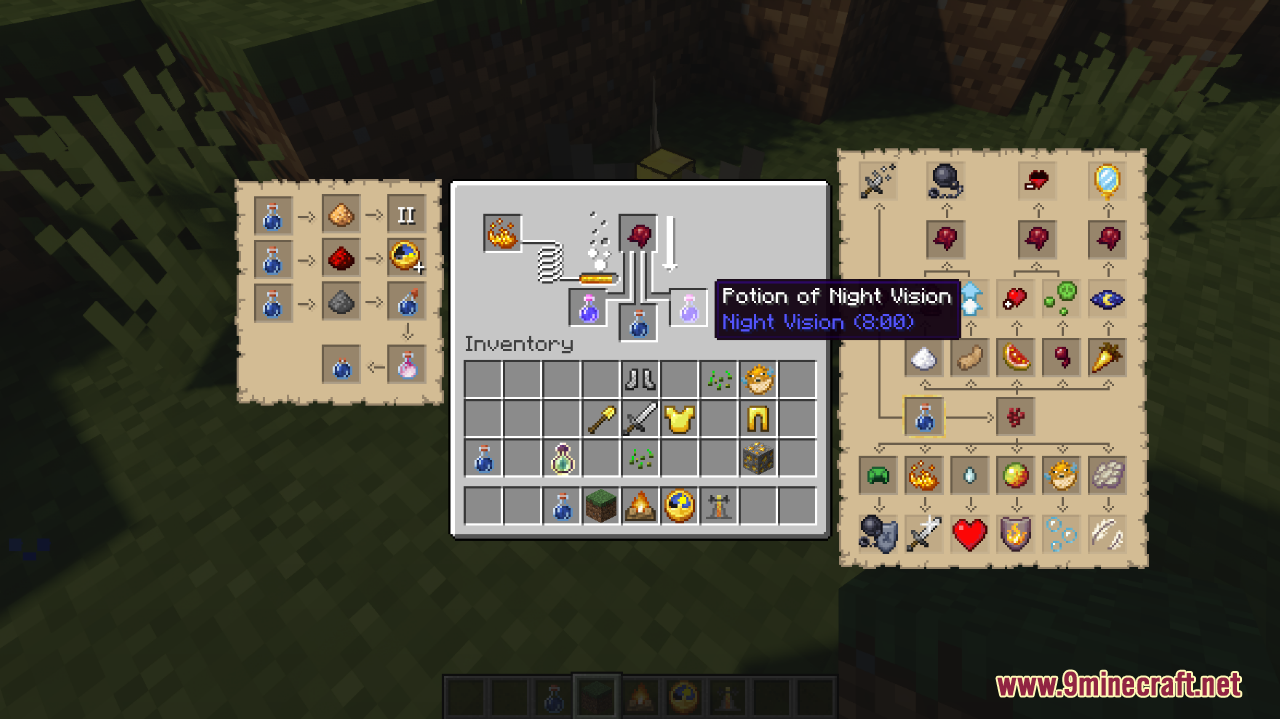 In-Game Brewing Guide Resource Pack (1.20.6, 1.20.1) - Texture Pack 9