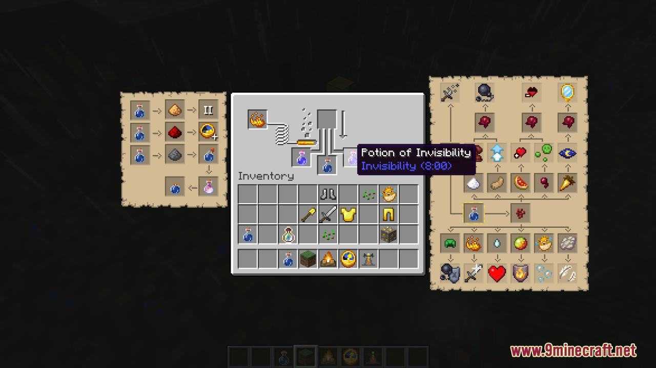 In-Game Brewing Guide Resource Pack (1.20.6, 1.20.1) - Texture Pack 10