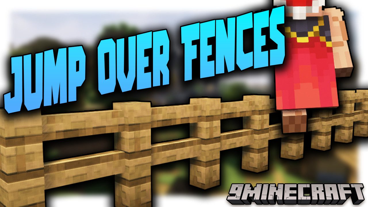 Jump Over Fences Mod (1.20.4, 1.19.4) - Hopping Fences and Parkour 1
