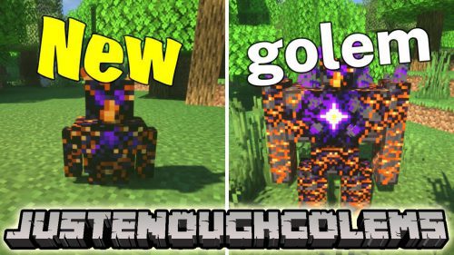 Just Enough Golems Mod (1.19.3, 1.18.2) – Evolve Your Golems Thumbnail