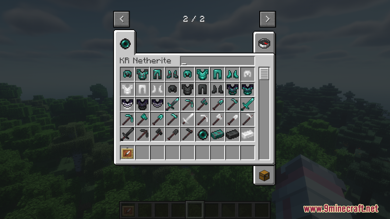 KRNetherite Mod (1.18.2)- More Netherite Stuffs 3