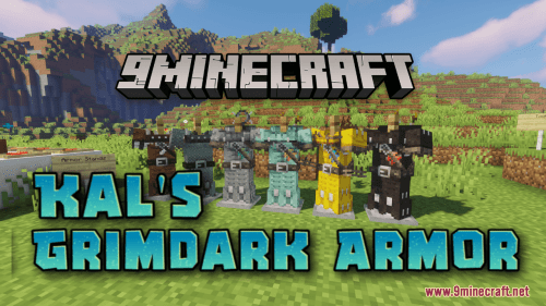 Kal’s Grimdark Armor Resource Pack (1.20.6, 1.20.1) – Texture Pack Thumbnail