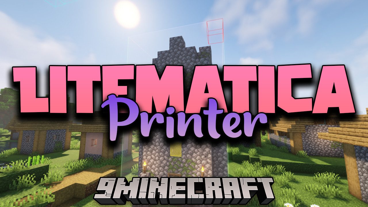 Litematica Printer Mod (1.20.2, 1.19.4) - Guidance on how to Build 1
