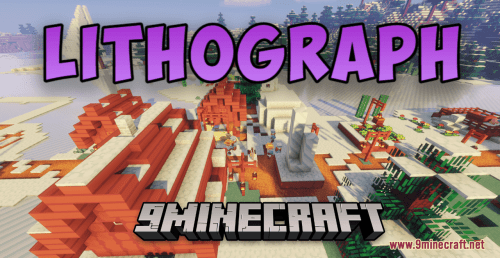 Lithograph Resource Pack (1.20.6, 1.20.1) – Texture Pack Thumbnail