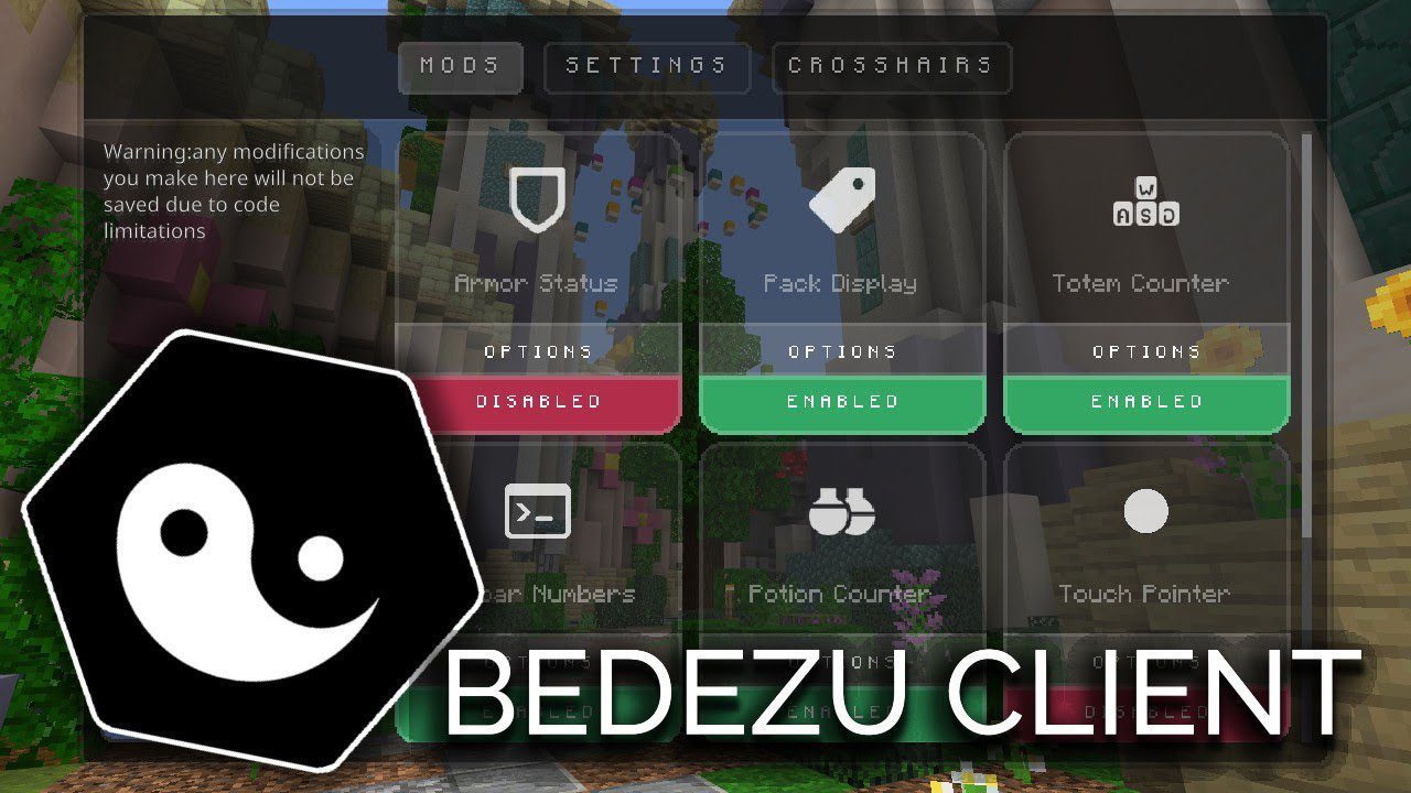 Bedezu Client (1.19, 1.18) - Best PvP Client with Lunar UI 1