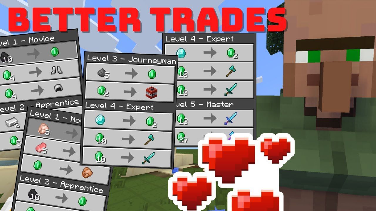 Better Trades Addon (1.19, 1.18) - When Villagers Are Too OP 1