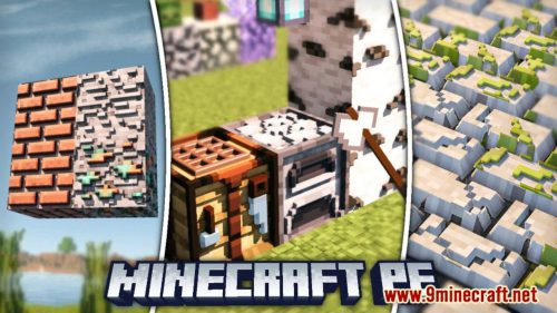Minecraft 3D Texture Pack (1.19, 1.18) for MCPE/Bedrock Edition Thumbnail