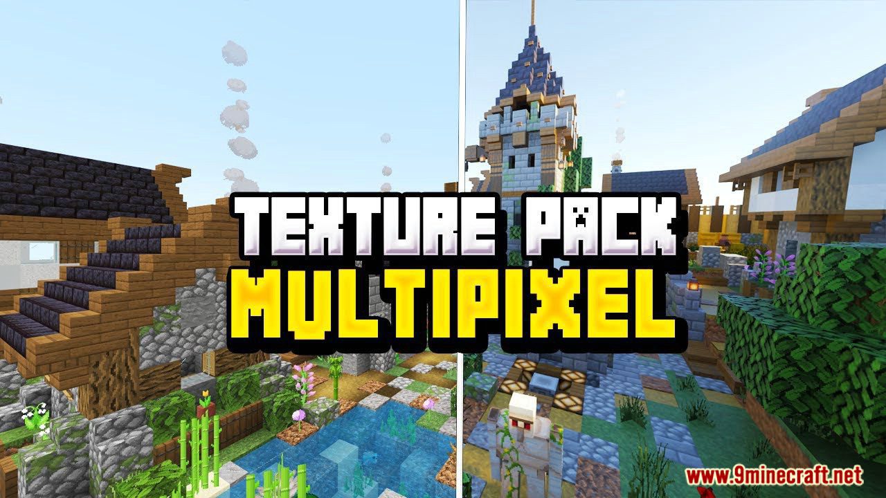 MultiPixel Texture Pack (1.20, 1.19) - Huge Item Fixer Pack 1