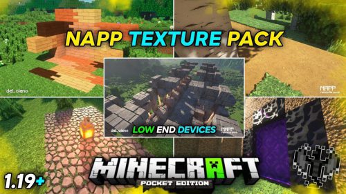 NAPP Texture Pack (1.19, 1.18) for MCPE/Bedrock Edition Thumbnail