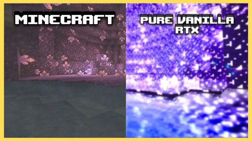 Pure Vanilla RTX Shaders (1.19, 1.18) – Default Textures on Ray Tracing Thumbnail