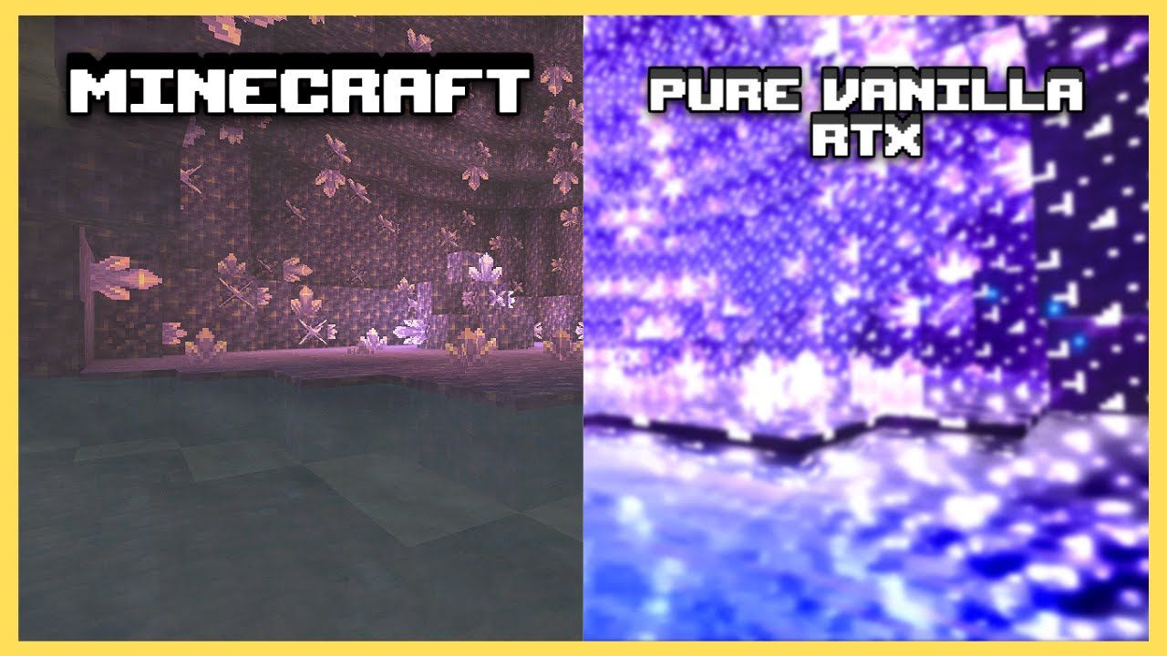 Pure Vanilla RTX Shaders (1.19, 1.18) - Default Textures on Ray Tracing 1
