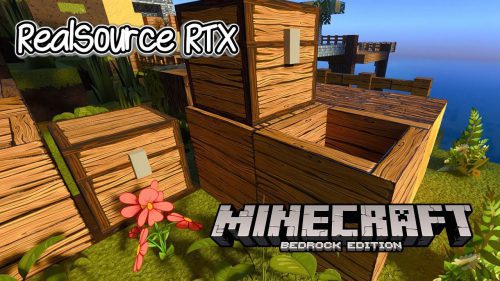 RealSource Realistic RTX Texture Pack (1.19, 1.18) for MCPE/Bedrock Edition Thumbnail