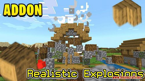 Realistic Explosions Addon (1.18) – Explosion Physics for MCPE Thumbnail