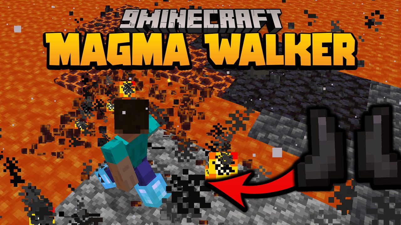 Magma Walker Data Pack (1.19.3, 1.18.2) - Walk on Lava 1