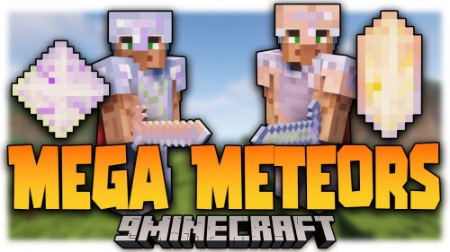 Mega Meteors Mod (1.19.2, 1.18.2) – Disaster with Meteorite Materials Thumbnail