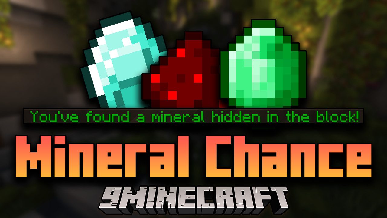 Mineral Chance Mod (1.20.4, 1.19.4) - More Exciting Mining 1