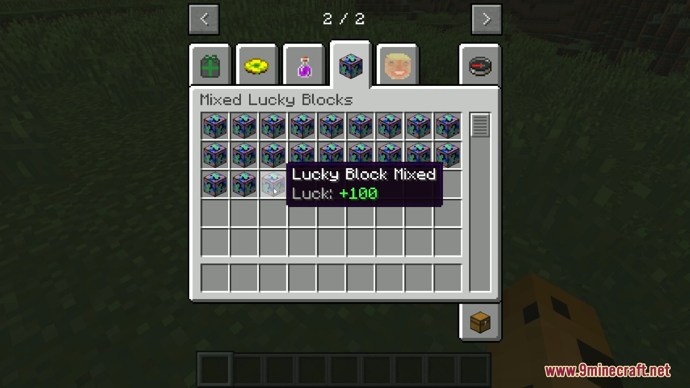 Mixed Lucky Block Mod (1.8.9) - Tones of VIP Items 2