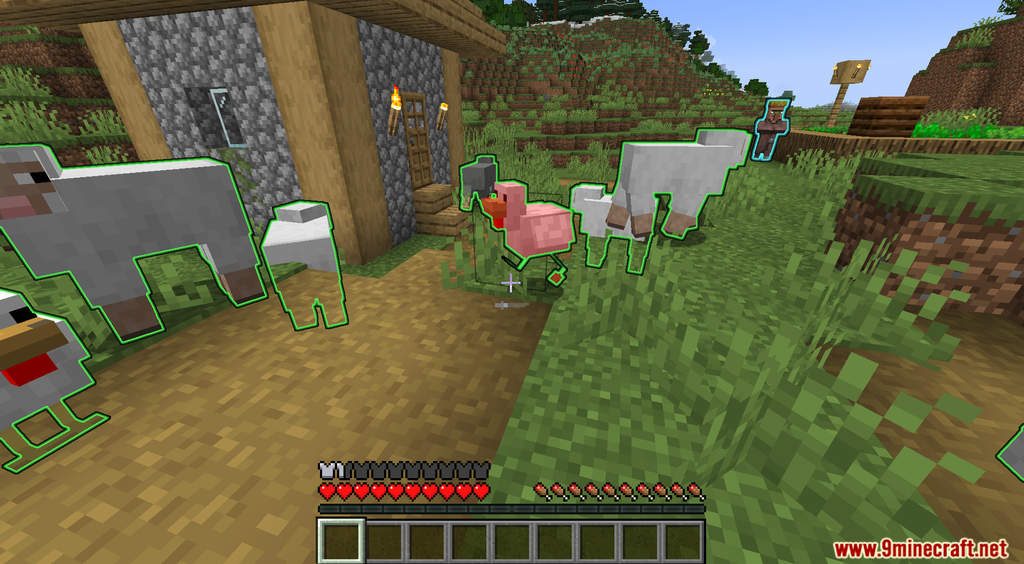 Mob Radar Data Pack (1.19.3, 1.19.2) - Detects Mobs around You 7