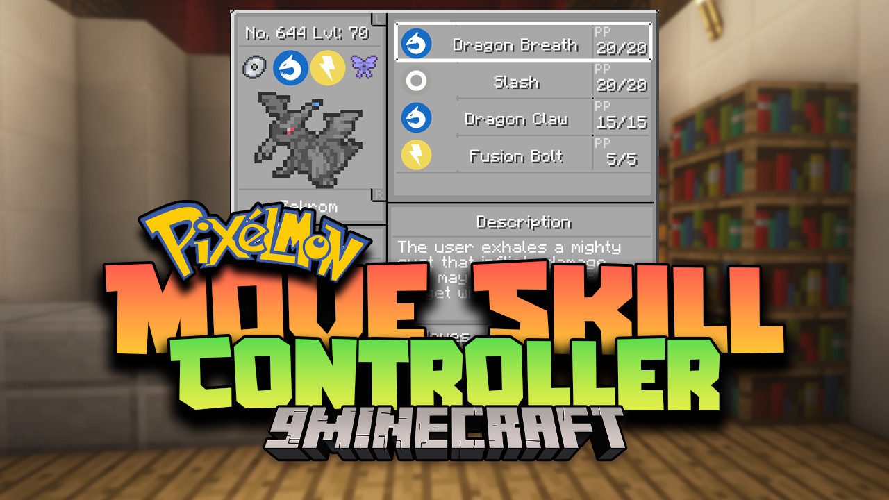 Move Skill Controller Mod (1.12.2) - Moving Outside of Battles 1